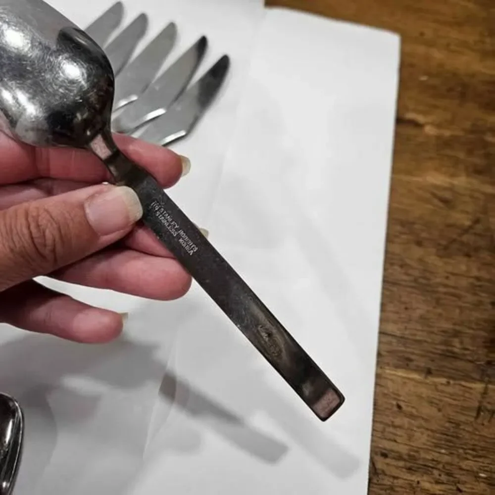 Cutlery Set stainless steel by John Weitz